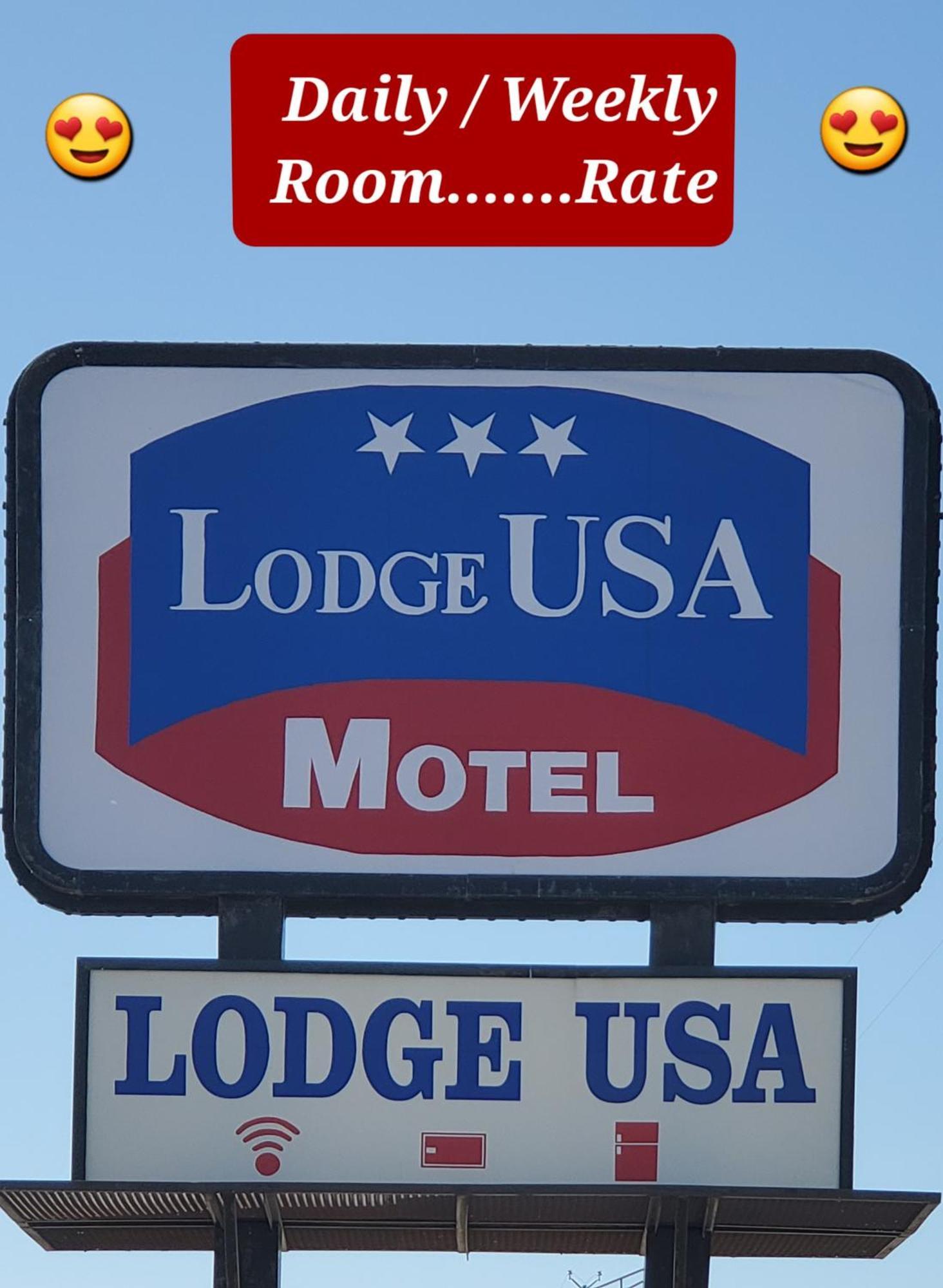 Lodge USA Motel Guymon Eksteriør billede